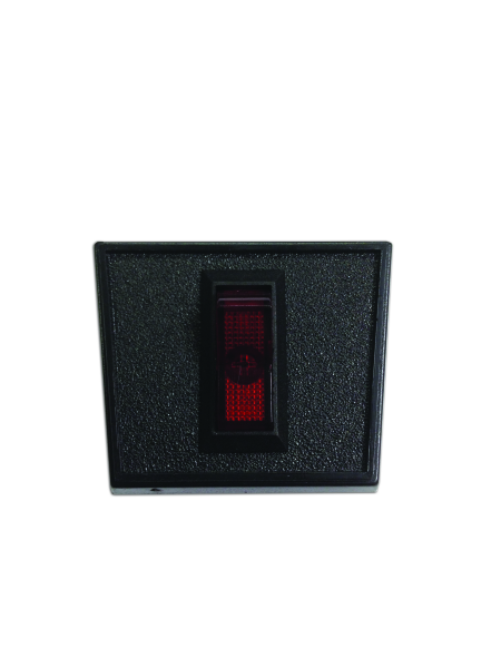 WirthCo Multi Purpose Switch, 20 Ampere, Rocker with Assembly, Red – 20595