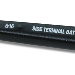 WirthCo Battery Terminal Wrench, Use to Installing and Removing OEM 5/16 Inch Side Terminal Bolts, 5-1/4 Inch Length, With Handle – 21020