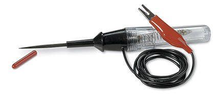 WirthCo Circuit Tester, 12 Volt to 24 Volt, With Full 45 Inch Lead – 21049