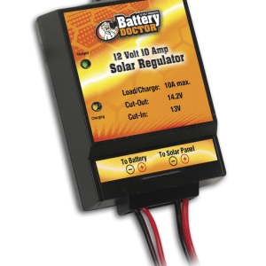 WirthCo Battery Charger Controller, Use with Gel-Cell/ AGM/ Deep Cycle and All Lead Acid 12 Volt Batteries, Digital Solar Controller – 23122