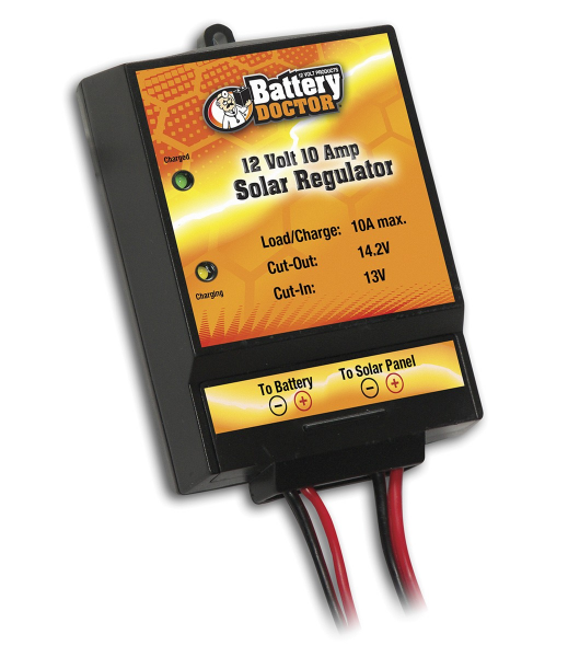 WirthCo Battery Charger Controller, Use with Gel-Cell/ AGM/ Deep Cycle and All Lead Acid 12 Volt Batteries, Digital Solar Controller – 23122