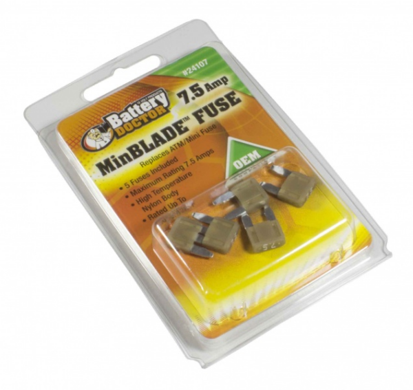 WirthCo Fuse, Brown Blade, Atm/ Mini, 7.5 Ampere – 24107