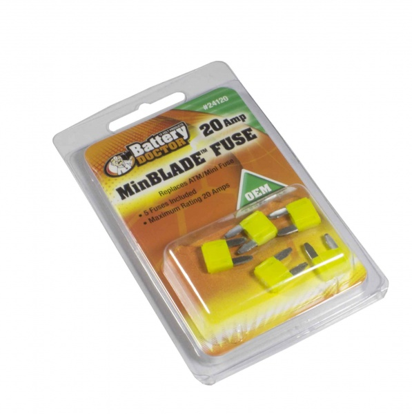 WirthCo Fuse, Yellow Blade, Atm/ Mini, 20 Ampere – 24120