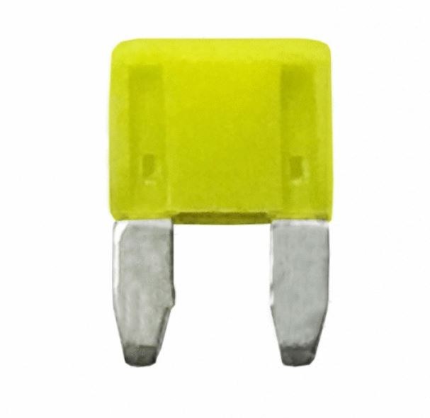 WirthCo Fuse, Atm, 20 Amp, Yellow, Pack of 50 – 24120-7