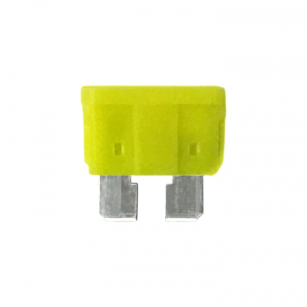 WirthCo Fuse, Midblade ™, Standard Blade Fuse, Ato/ Atc, 20 Amp, Yellow, Bulk Packaging – 24370-7