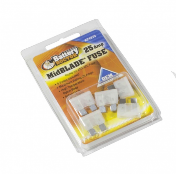 WirthCo Fuse, Clear Blade, Ato/ Atc, 25 Ampere – 24375