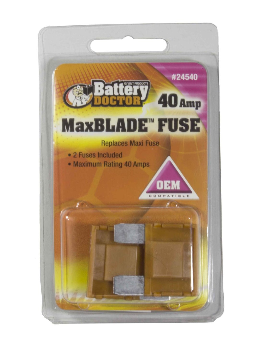 WirthCo Fuse, Orange Blade, Maxi, 40 Ampere – 24540