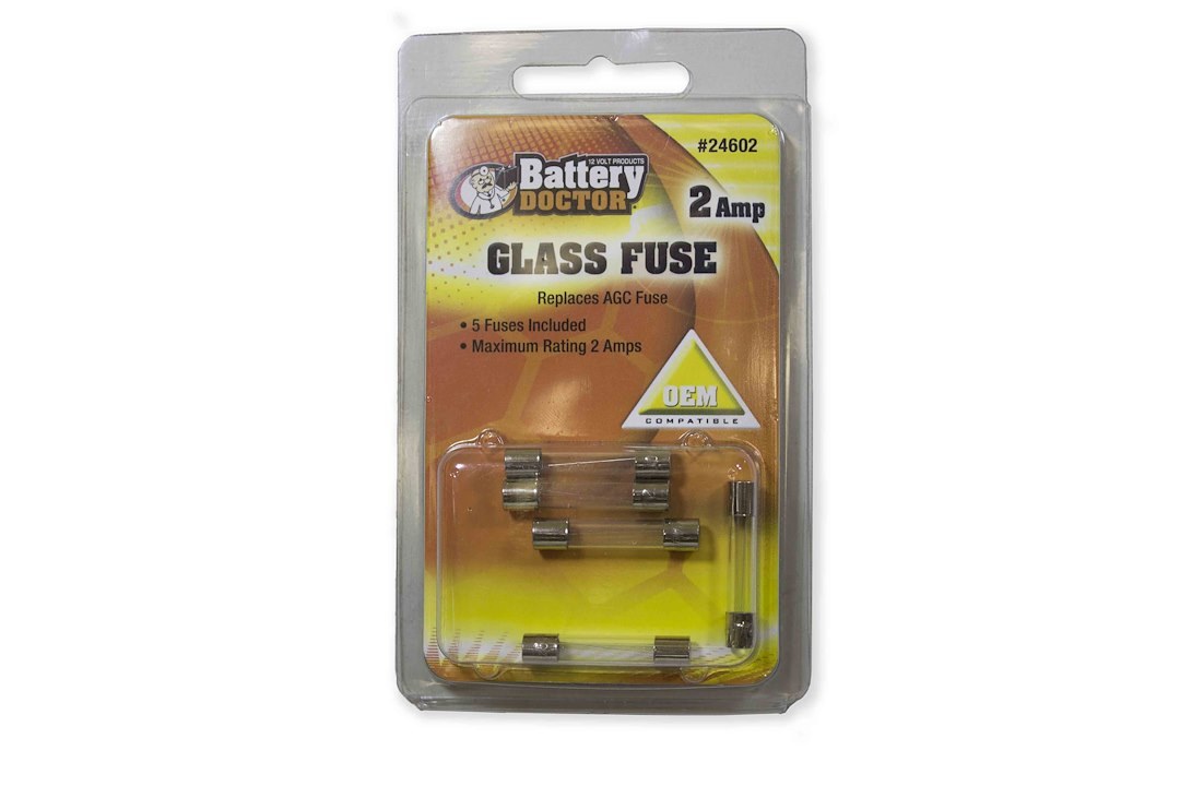 WirthCo Fuse, Glass Tube, Agc, 2.0 Ampere – 24602
