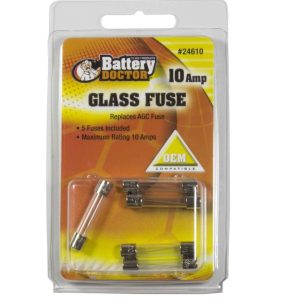 WirthCo Fuse, Glass Tube, Agc, 10 Ampere – 24610