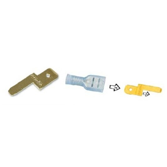 WirthCo Fuse Block Tap, Use with Vacant Energized Slots IN Atm/ Mini-Fuse Block, With 3 Taps and 6 Slip-On Terminals – 30100