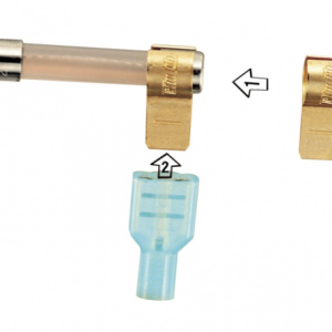 WirthCo Fuse Block Tap, Use with Agc Round Glass Fuses, With 3 Taps and 6 Slip-On Terminals – 30200