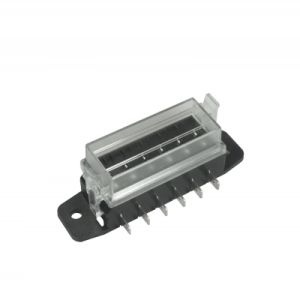 WirthCo Fuse Block, 12 Volt DC/ 15 Ampere Per Circuit, 10 Way Case, Uses Atm/ Mini Blade – 31017-7