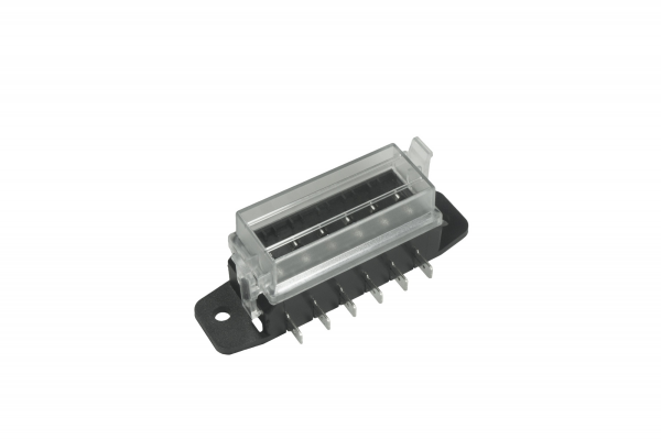 WirthCo Fuse Block, 12 Volt DC/ 15 Ampere Per Circuit, 10 Way Case, Uses Atm/ Mini Blade – 31017-7
