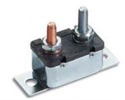 WirthCo Circuit Breaker, 50 Amp, Automatic Reset, Single, Stud Mounted with IN-Line Bracket – 31128-7