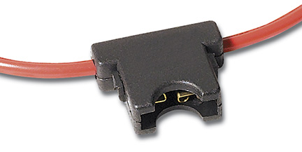WirthCo Fuse Holder, Ato/ Atc Blade Fuses, 12 Inch 12 Gauge Wire, 30 Amperage Max Rating, With Fuse, Single – 31813