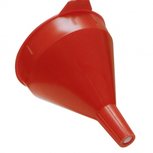 WirthCo Funnel, Round, 6-1/2 Inch Top Inside Diameter X 8-1/2 Inch Overall Height – 32002