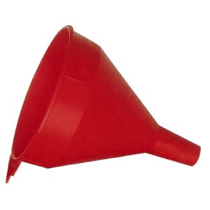 WirthCo Funnel, Round, 8-1/4 Inch Top Inside Diameter X 10-1/2 Inch Overall Height – 32006