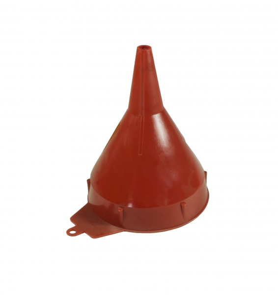 WirthCo Funnel, Round, 4-1/2 Inch Top Inside Diameter X 6 Inch Overall Height, 1/2 Inch Spout Outside Diameter X 1-5/8 Inch Spout Length – 32091