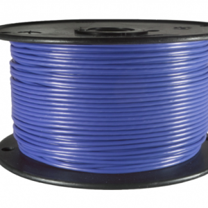 WirthCo Primary Wire, Stranded Conductor, 16 Gauge, Blue, 500 Feet Spool, Copper Conductor/ PVC Insulation – 80020