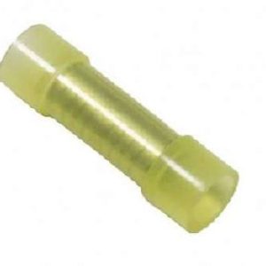 WirthCo Wire Terminal End, Battery Doctor ®, Nylon Butt Connector, 12-10 Gauge Wire, Case of 100, Yellow – 80211