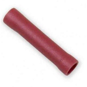 WirthCo Wire Terminal End, Battery Doctor ®, Vinyl Butt Connector, 22-18 Gauge Wire, Case of 100, Red – 80213