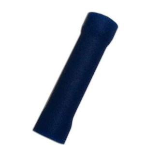 WirthCo Wire Terminal End, Battery Doctor ®, Vinyl Butt Connector, 16-14 Gauge Wire, Case of 100, Blue – 80215