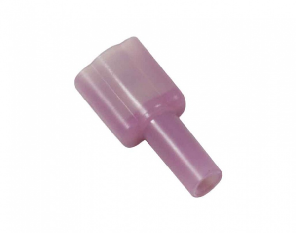 WirthCo Wire Terminal End, 1/4 Inch Fully Insulated Male Quick Disconnect, 16-14 Gauge Wire, Case of 100 – 80256