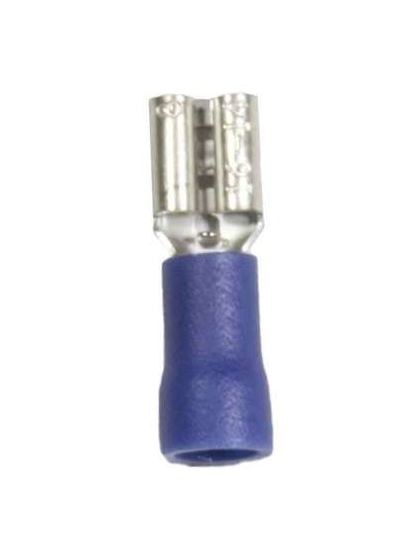 WirthCo Wire Terminal End, Battery Doctor ®, 0.187 Tab Female Quick Disconnect, 16-14 Gauge Wire, Vinyl Insulation, Pack of 100 – 80278