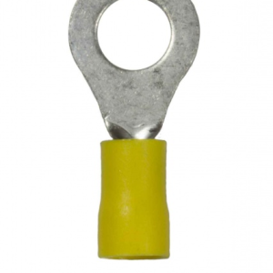 WirthCo Wire Terminal End, 5/16 Inch Vinyl Ring Terminal, 12-10 Gauge Wire, Case of 100 – 80350