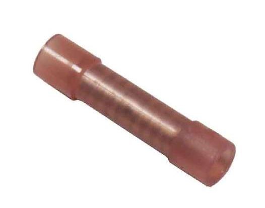 WirthCo Wire Terminal End, Battery Doctor ®, Nylon Insulated Butt Connector, 22-18 Gauge Wire, Pack of 25 – 80801