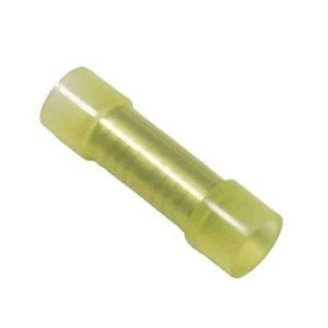 WirthCo Wire Terminal End, Battery Doctor ®, Nylon Insulated Butt Connector, 12-10 Gauge Wire, Pack of 5 – 80806