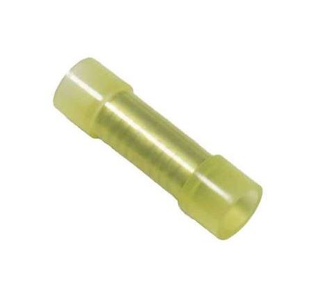 WirthCo Wire Terminal End, Battery Doctor ®, Nylon Insulated Butt Connector, 12-10 Gauge Wire, Pack of 5 – 80806