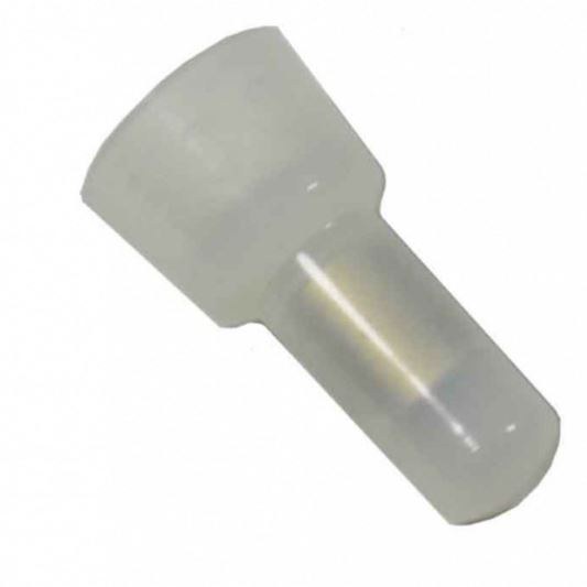WirthCo Wire Terminal End, Nylon Insulated Crimp Cap, 12-10 Gauge Wire, Pack of 25 – 80823