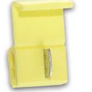 WirthCo Wire Terminal End, Battery Doctor ®, Self Idc Tapping, 18-14 Gauge Wire, Pack of 3, Yellow – 80831