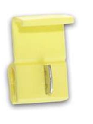 WirthCo Wire Terminal End, Battery Doctor ®, Self Idc Tapping, 18-14 Gauge Wire, Pack of 3, Yellow – 80831