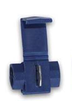 WirthCo Wire Terminal End, Battery Doctor ®, Self Idc Tapping, 12-10 Gauge Wire, Pack of 5, Blue – 80836