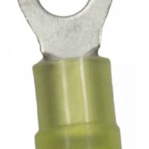 WirthCo Wire Terminal End, #10 Nylon Insulated Ring Terminal, 12-10 Gauge Wire, Pack of 5 – 80863