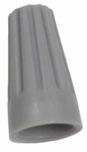 WirthCo Wire Nut, Use to Hold 22-18 Gauge Wires, Gray, Pack of 5 – 80880