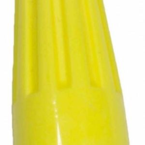 WirthCo Wire Nut, Use to Hold 18-10 Gauge Wires, Yellow, Pack of 5 – 80886