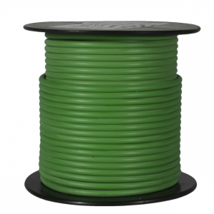 WirthCo Primary Wire, Stranded Conductor, 14 Gauge, Green, 100 Feet Spool, Copper Conductor/ Cross-Linked Polyethylene Insulation – 81018
