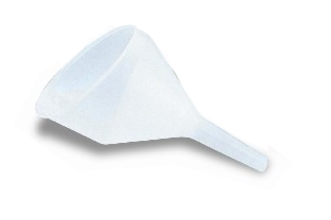 WirthCo Funnel, D Shaped, 8 Inch Top Inside Diameter X 10 Inch Overall Height, 7/8 Inch Spout Outside Diameter X 5-1/2 Inch Spout Length – 90080