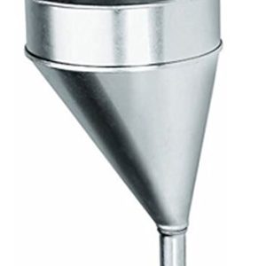 WirthCo Funnel, Round, 10-1/2 Inch Diameter X 11-5/8 Inch Overall Height, 15/16 Inch Spout Inside Diameter X 3-3/4 Inch Length Side Spout – 94465