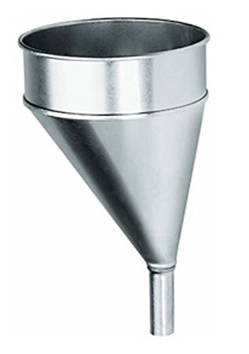 WirthCo Funnel, Round, 10-1/2 Inch Diameter X 11-5/8 Inch Overall Height, 15/16 Inch Spout Inside Diameter X 3-3/4 Inch Length Side Spout – 94465