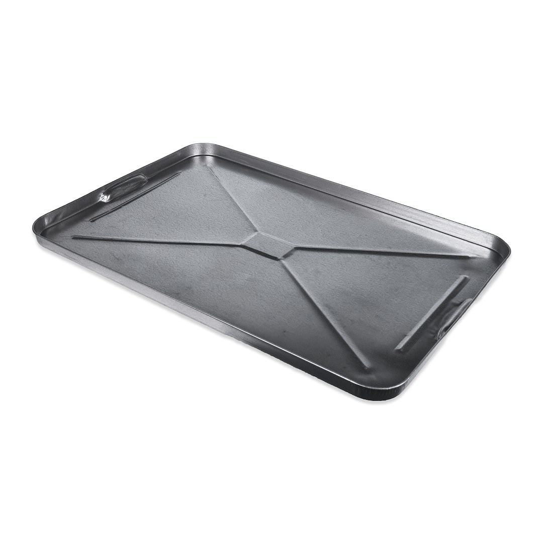 WirthCo Drain Pan, 17-1/2 Inch X 25-3/4 Inch Size, Galvanized Steel – 94482