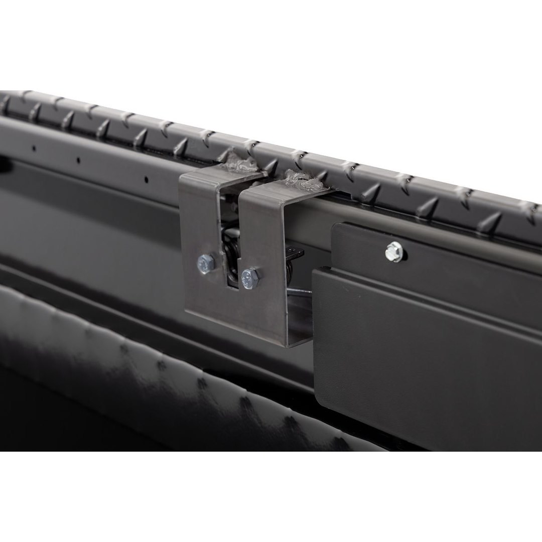 Weather Guard Tool Box, Crossover, Low Profile, Single Lid, Powder Coated, Gunmetal Gray, Aluminum – 121-6-04