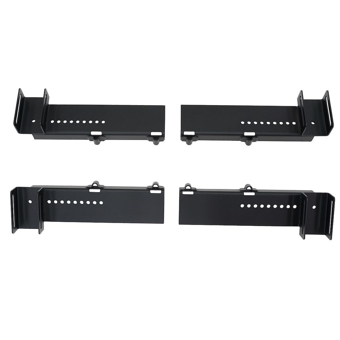 Weather Guard Ladder Rack, 1000 Pound Capacity, Stake Pocket Mount, Multi Fit, 34-3/4 Inch Height, Powder Coated, Matte Black, Steel – 1275-52-02