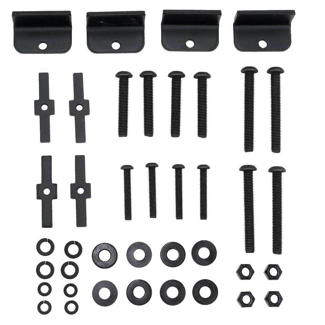 Weather Guard Ladder Rack, 1000 Pound Capacity, Stake Pocket Mount, Multi Fit, 34-3/4 Inch Height, Powder Coated, Matte Black, Steel – 1275-52-02