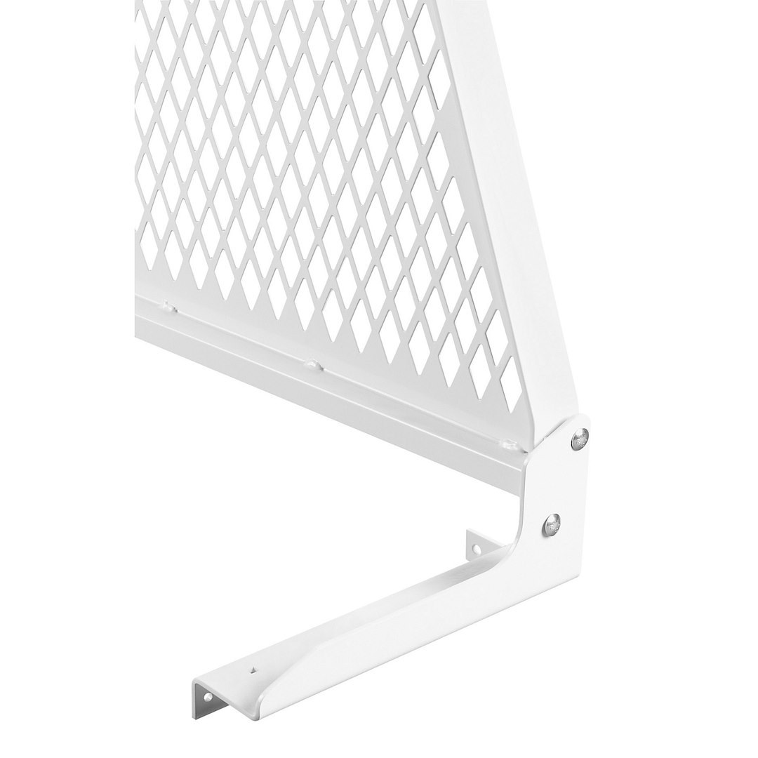 Weather Guard Headache Rack Mounting Kit, Protect-A-Rail®, For Use with Protect-A-Rail Headache Rack, White, Steel – 1912-3-02