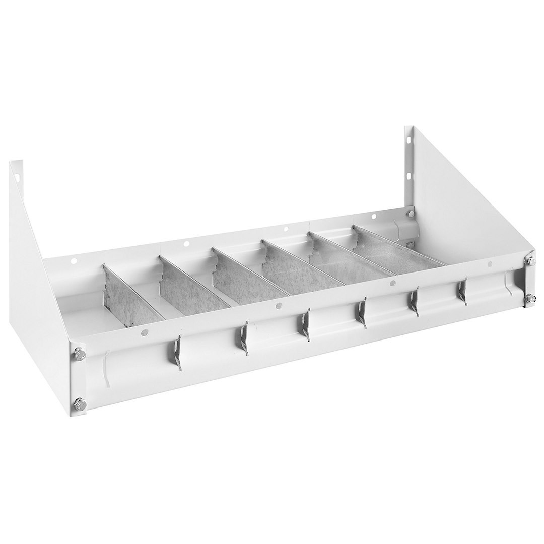 Weather Guard Tool Box Tray, For Hi-Side and Super-Side Boxes, 24 Inch Length X 9-1/2 Inch Width, With Dividers, Steel – 202-3