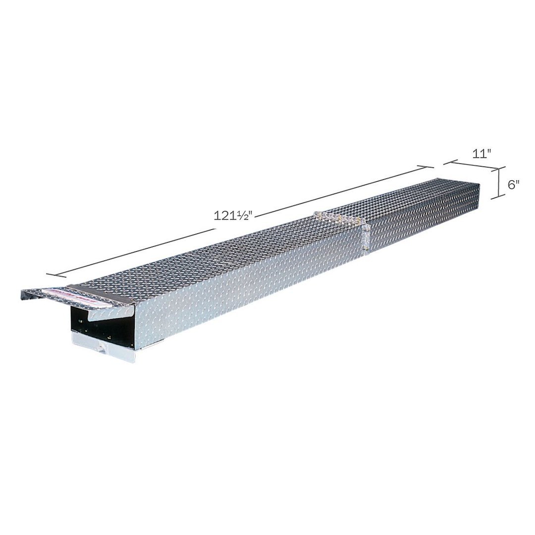 Weather Guard Ladder Rack Conduit Carrier, Full Length Box, 121 Inch Length X 11 Inch Width X 6 Inch Height – 237